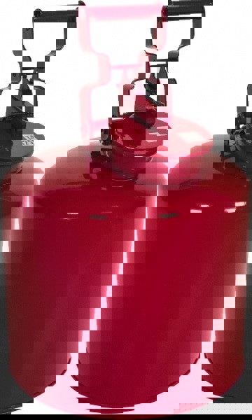 Safety Disposal Cans; Capacity: 5.0gal (US) ; Can Material: Steel ; Color: Red; Red ; Overall Height: 18in ; Overall Diameter: 11.250 ; Arrester Material: Galvanized Steel